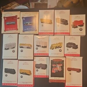 15 - Lionel Train Ornament Collection
